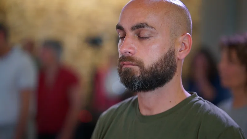 Maik Schneider in einem stillen Moment